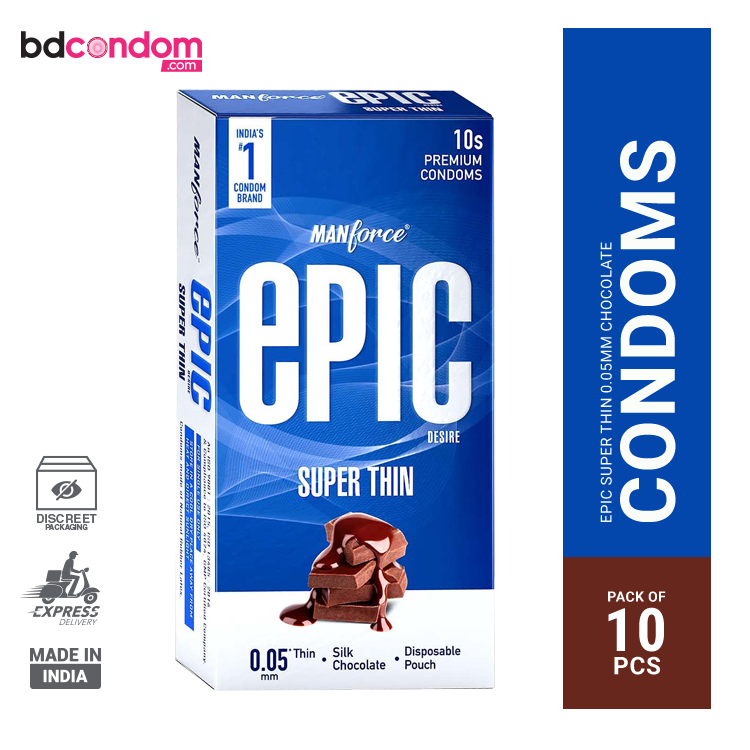 Manforce Epic Desire Super Thin Premium Condoms 10's Pack