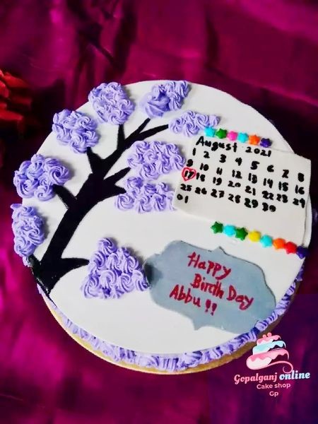 Happy Birthday Wishes Caks 1.5 pound