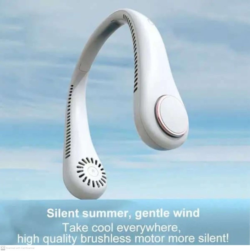 HL2 Bladeless Neck Fan – স্টাইলিশ কুলার!