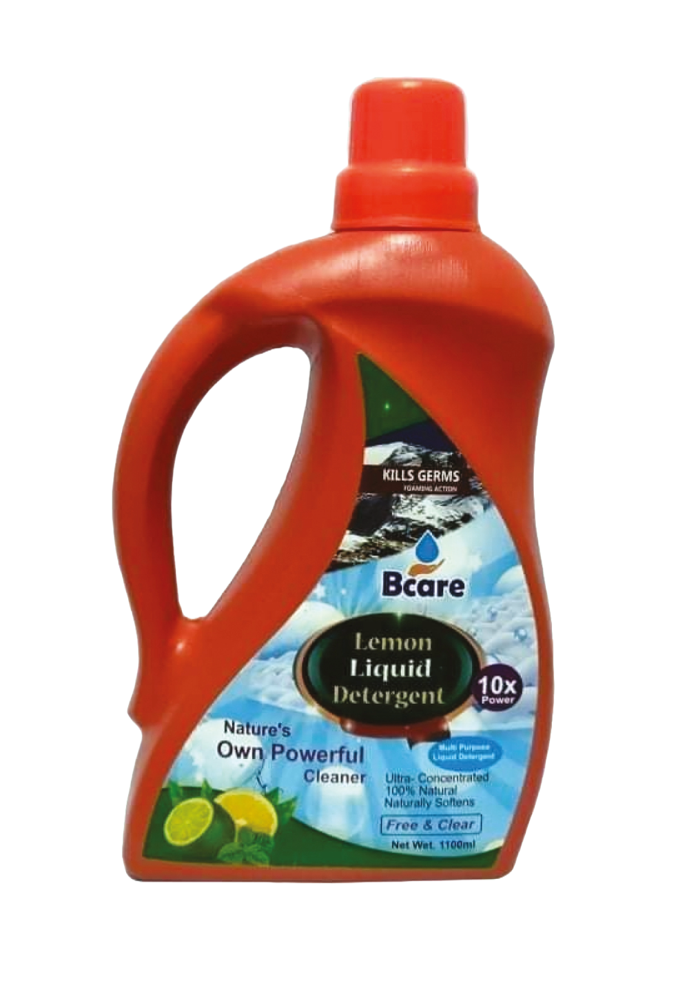 Bcare Multi Purpose Liquid Detergent 3 in 1 (Fabric wash, Dish Wash, Floor Clean) 1000ml