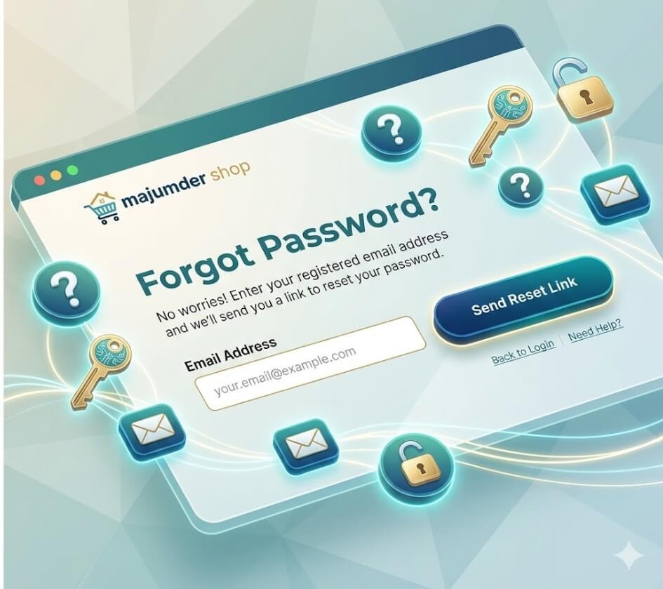 Forgot Password Page Image