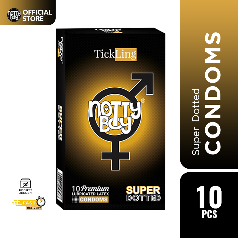 NottyBoy TickLing–Super Dotted Condoms 10's Pack