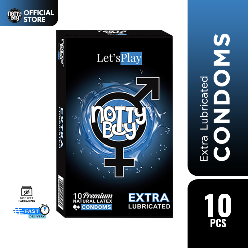 NottyBoy Let’sPlay–Extra Lubricated Condoms 10's Pack